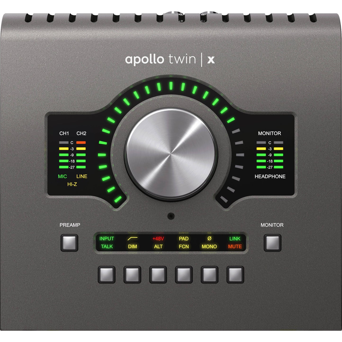 Universal Audio Apollo Twin X USB Duo Processing Audio Interface - Heritage Edition (Desktop/Win)