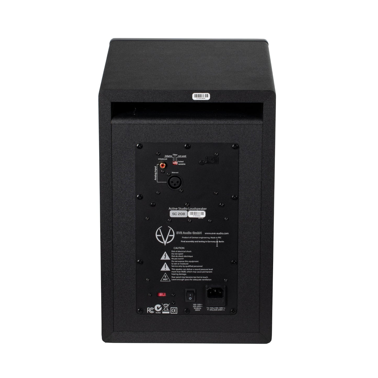 Eve Audio SC208 2-Way 8" Active Monitor (Single Speaker)