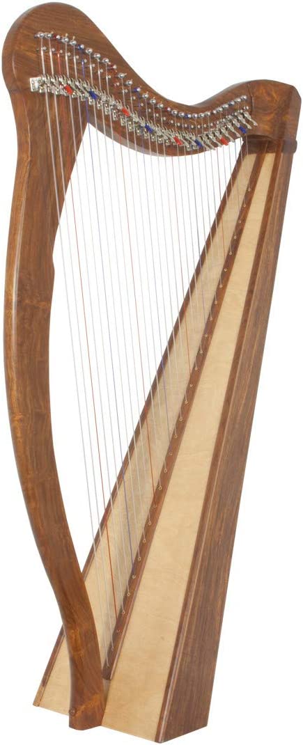 Roosebeck 29-String Mintrel Harp w/Chelby Levers - 5 Panel