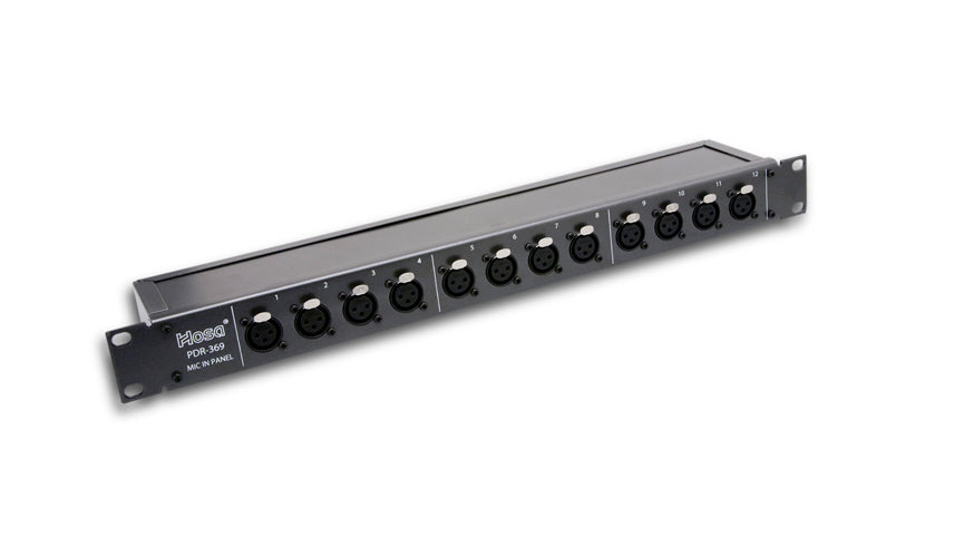 Hosa PDR-369 Patchbay XLR Female to XLR Male