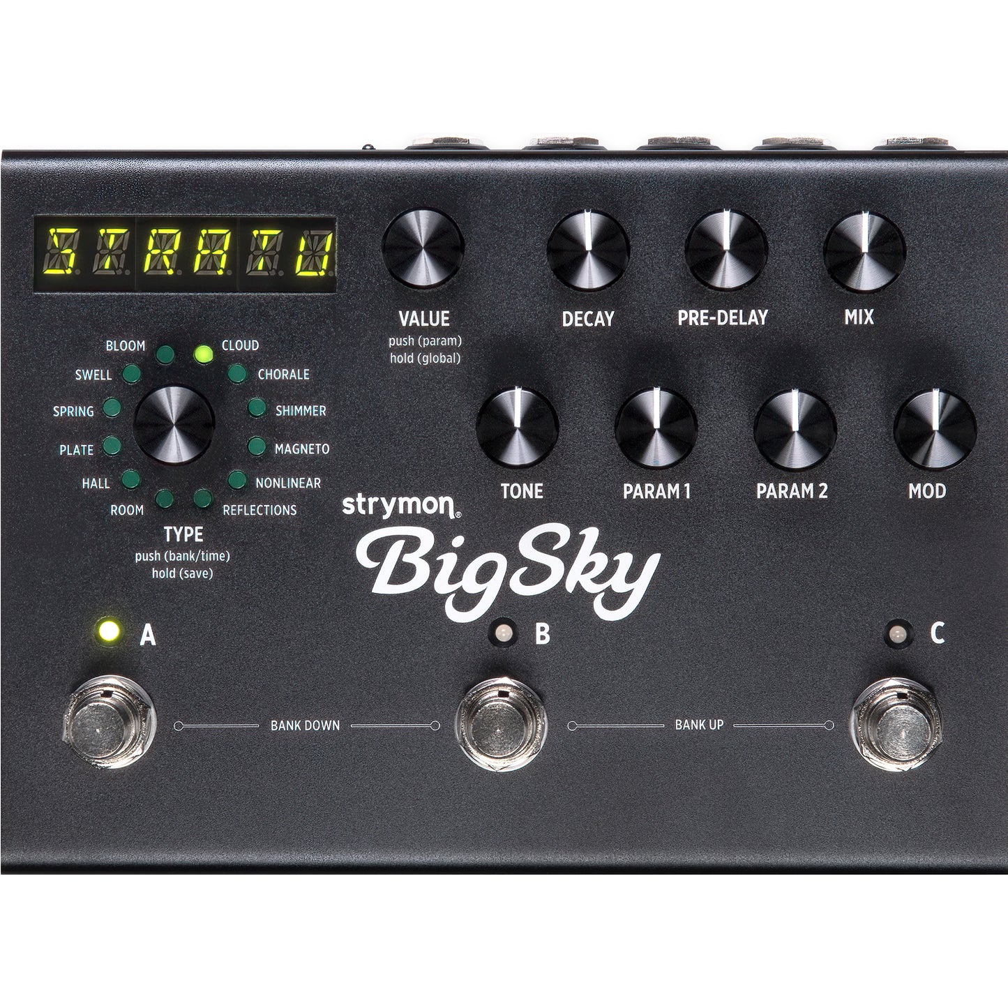 Strymon Bigsky Reverberator Pedal Midnight Edition