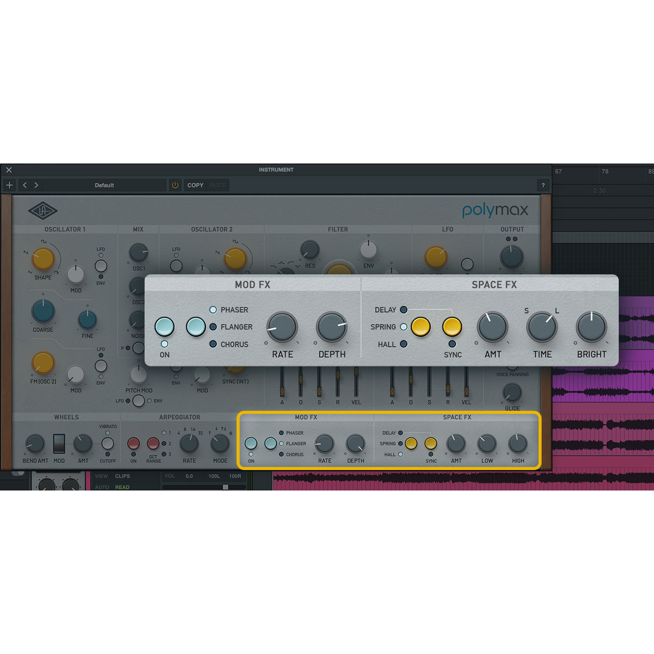 Universal Audio PolyMAX Synthesizer