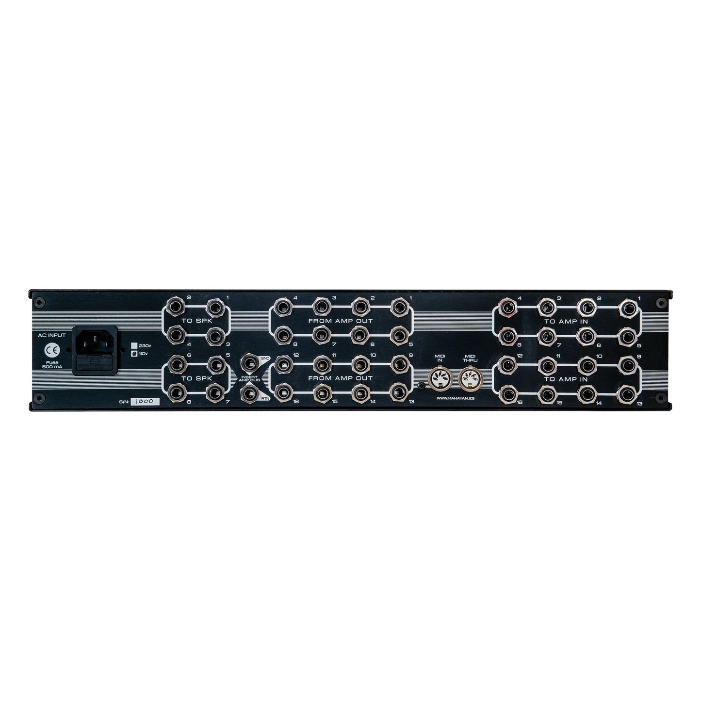 Kahayan 16x8 MIDI Amplifier/Speaker Selector