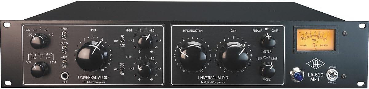 Universal Audio LA 610 MKII Mic Pre Compressor Channel Strip