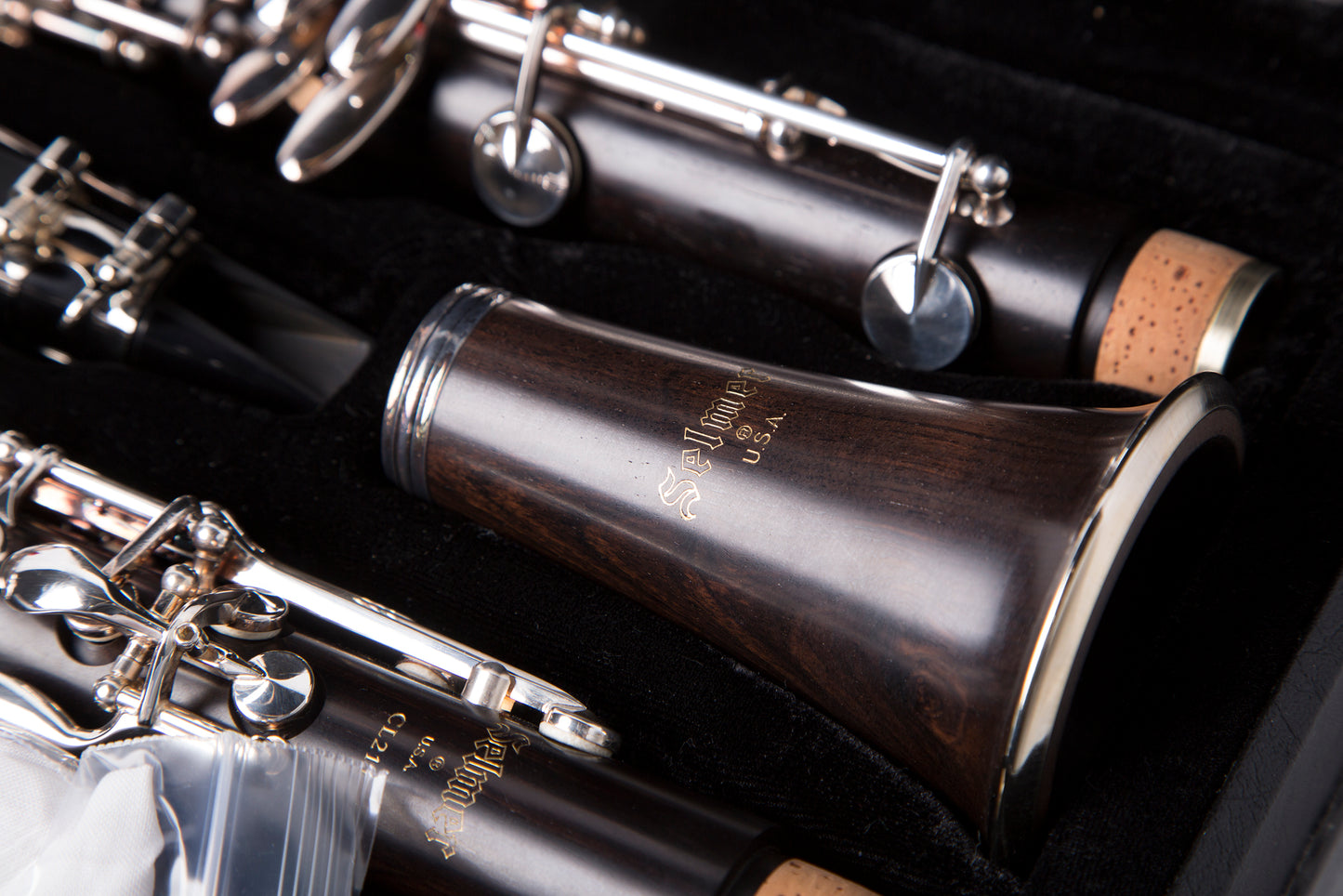 Selmer CL211 Performance Grenadilla Wood Bb Clarinet Intermediate Level