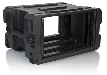 Gator Cases G-PROR-6U-19 6U, 19.25" Deep Molded Audio Rack with Wheels