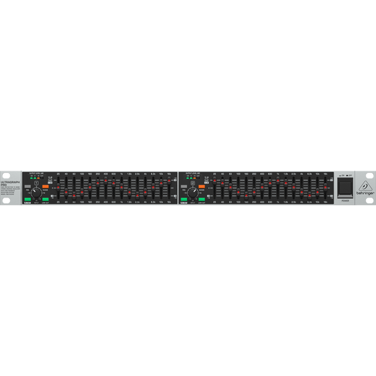 Behringer Ultragraph Pro FBQ1502HD 15-Band Stereo Graphic EQ