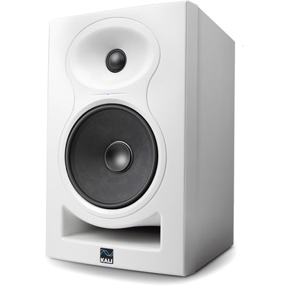 KALI AUDIO LP-6W V2 6.5" Project Lone Pine Powered Studio Monitors - Low-Noise Bi-Amped Professional Studio Speakers for Music Production - 80W, 115dB Max SPL - TRS, RCA, XLR Inputs - Single, White