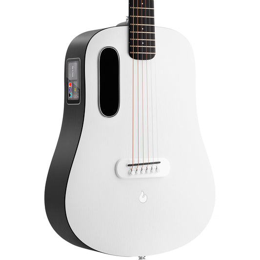 Lava Music ME Play 36” Acoustic Electric Guitar - Nightfall / Frost White