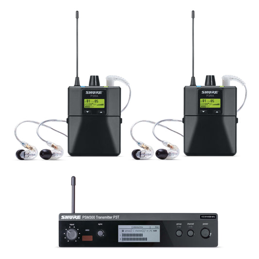 Shure PSM300 Twin Pack Pro - H20 Frequency
