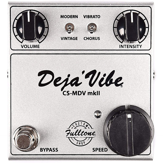 Fulltone CS-MDV mkII Custom Shop Mini Dejavibe Effects Pedal