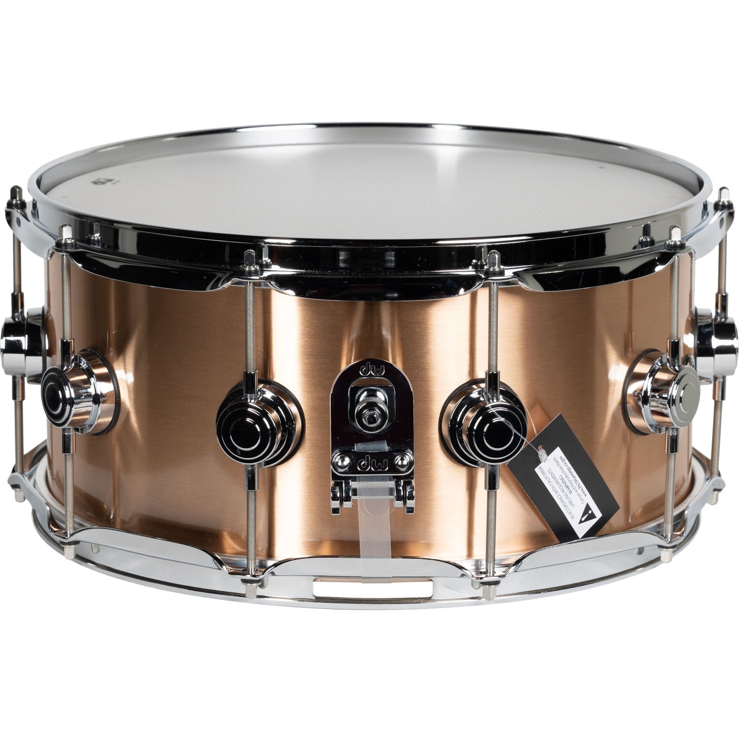 Drum Workshop 6.5x14 Brushed Bronze Snare Drum