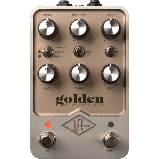 Universal Audio Golden Reverberator Pedal