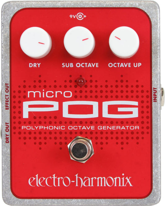 Electro Harmonix Micro Pog Polyphonic Octave Generator Pedal