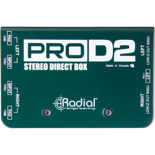 Radial ProD2 Passive Stereo Direct Box