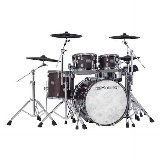 Roland V-Drums Acoustic Design 706 Kit - Gloss Ebony Finish