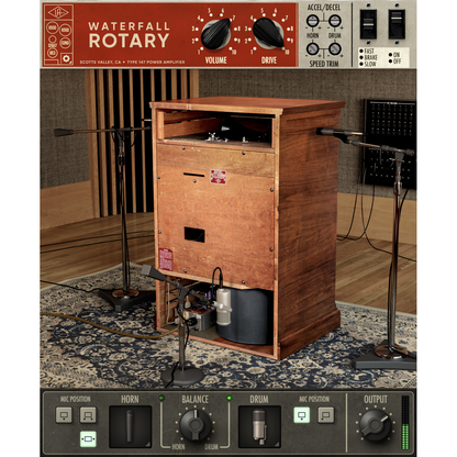 Universal Audio Waterfall Rotary Speaker UAD Plugin